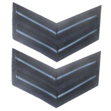 S.A.A.F CORPORAL SEW-ON RANKS - PAIR.
