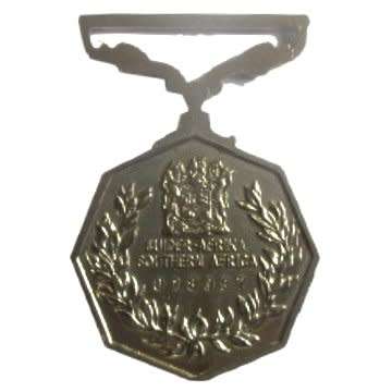 SOUTHERN AFRICA FULL SIZE MEDAL WITHOUT RIBBON - NUMBERED 53862.