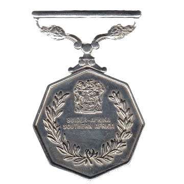 SOUTHERN AFRICA FULL SIZE MEDAL WITHOUT RIBBON - NUMBERED 50948.