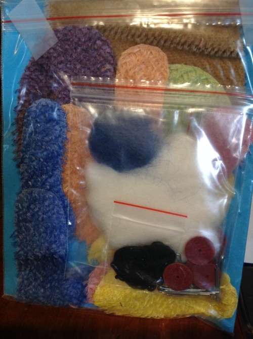 TEDDY BEAR MAKING KIT.