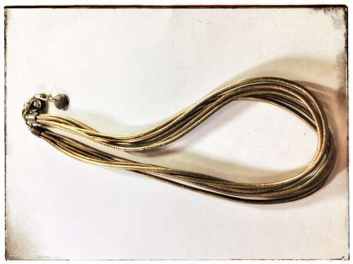 MIGLIO LEATHER NECKLACE