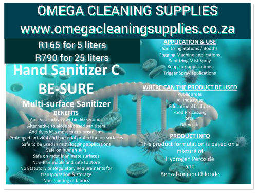 HAND SANITIZER C - 5 LITERS ONLY