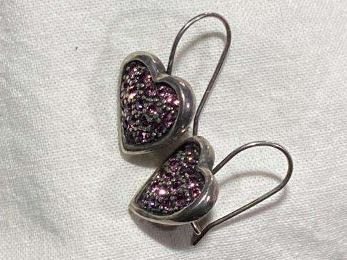 STUNNING MIGLIO HEART EARRINGS