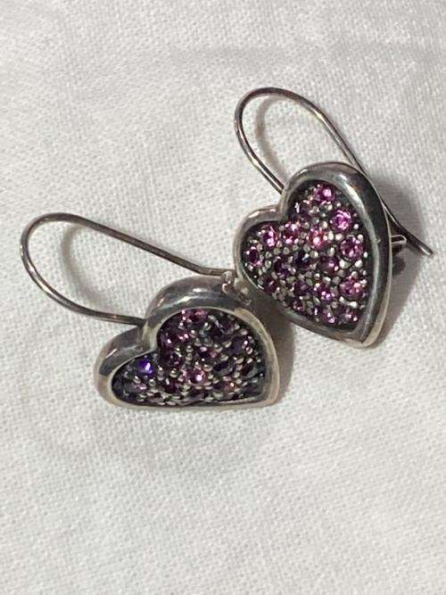 STUNNING MIGLIO HEART EARRINGS