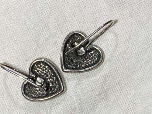 STUNNING MIGLIO HEART EARRINGS