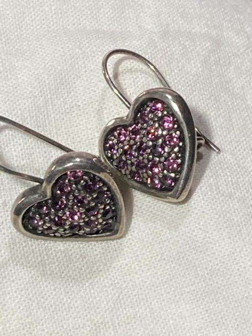 STUNNING MIGLIO HEART EARRINGS