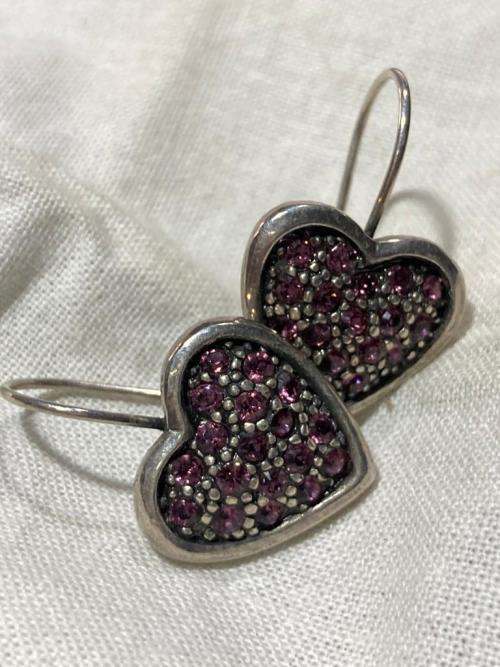 STUNNING MIGLIO HEART EARRINGS
