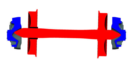 SAR HO Scale White Metal 12mm 8581 Bogies (Pair) made by Scalecraft