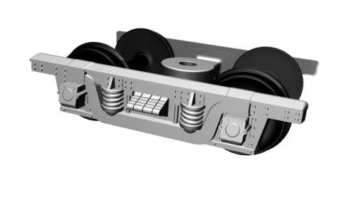 SAR HO Scale White Metal 12mm 8581 Bogies (Pair) made by Scalecraft