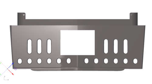 SAR HO Scale White Metal Lima Cowcatchers (Pair) for Kadee (Bare) made by Scalecraft