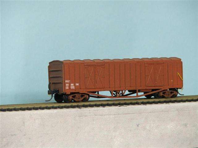 SAR HO Scale ( Custom built ) : FPJ - 9 Closed Wagon