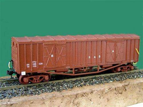 SAR HO KIT : FPJ9 Closed Wagon DIY