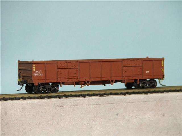 SAR HO KIT : BALJ Open Wagon without Coal Load DIY