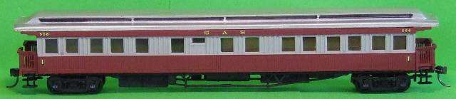 SAR HO KIT : C16 Balcony Passenger Coach DIY