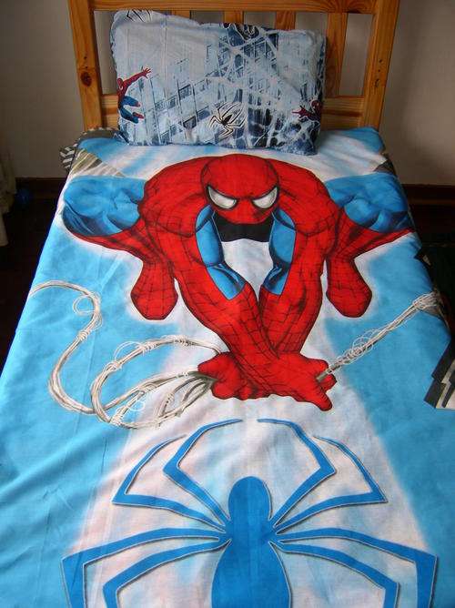 Spider Man Single Duvet Set, matching curtains available