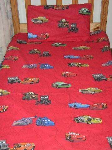 "Cars" the movie Cot Duvet Cover with FREE pillow case