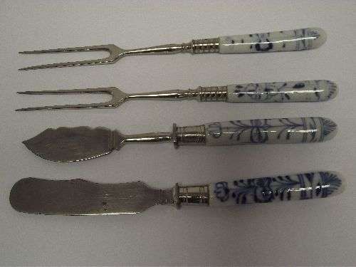 LOVELY SNACK, COCKTAIL SET. EARLY 20TH CENTURY