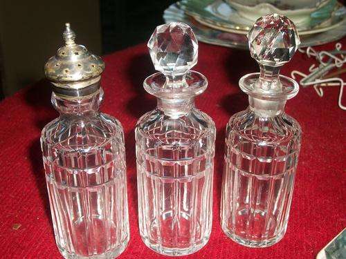 CRYSTAL CONDEMENT SET