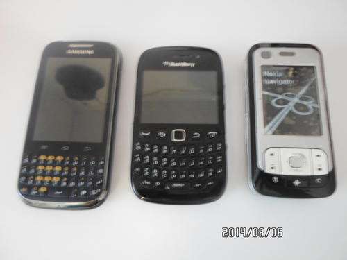 3 phones (Samsung,Blackberry,Nokia) bulk sale (R1 auction - NO RESERVE)