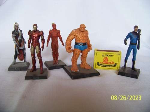 Marvel solid lead Figurines