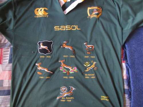 1906 -2006 Springbok Commemorative Jersey
