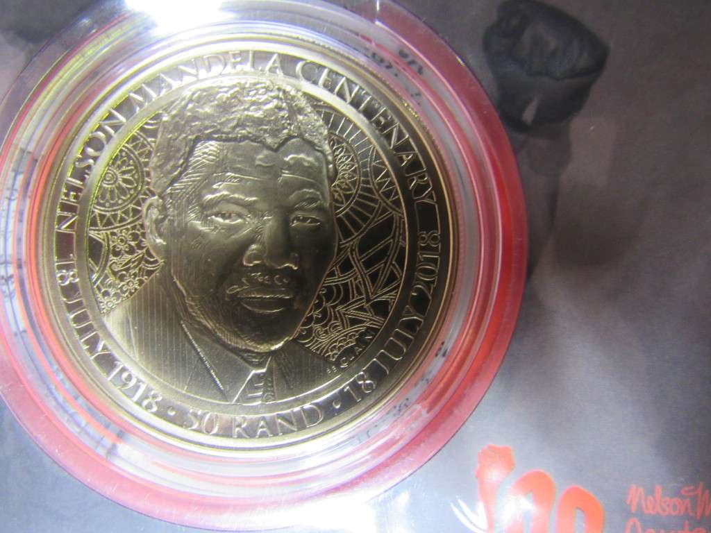 Mandela Centenary R50 coin