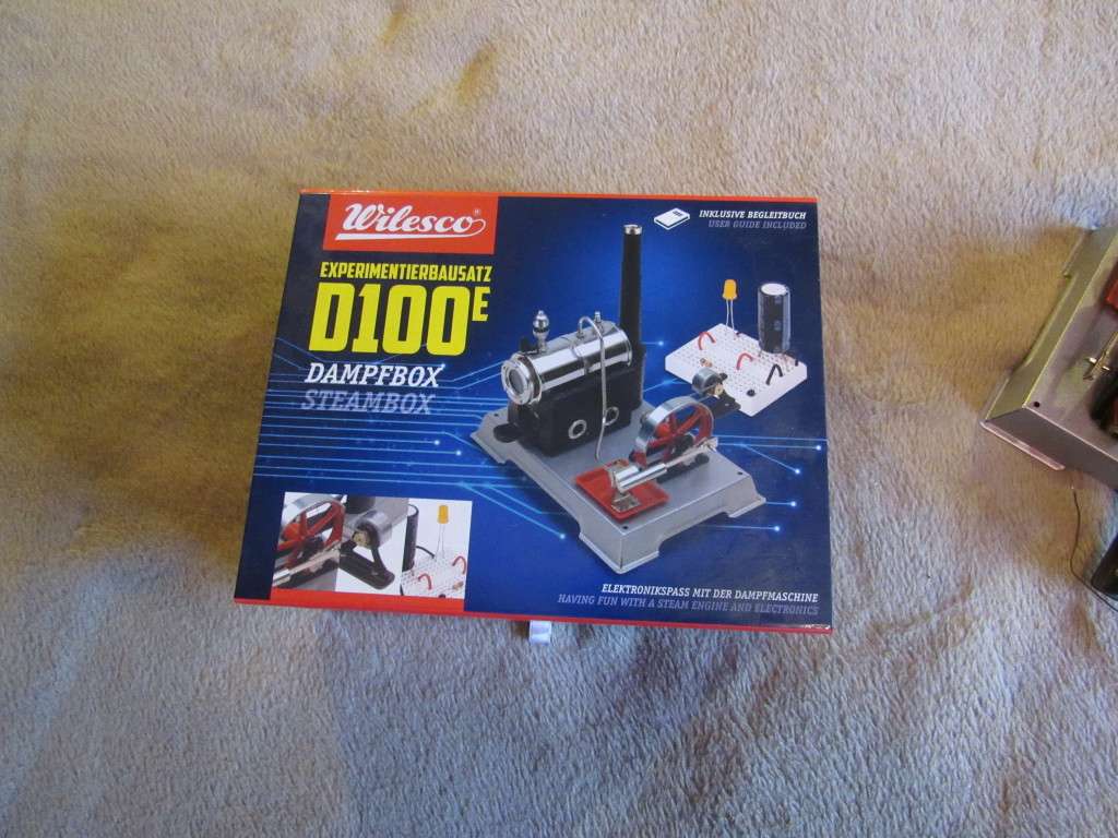 WILESCO D100E live steam engine