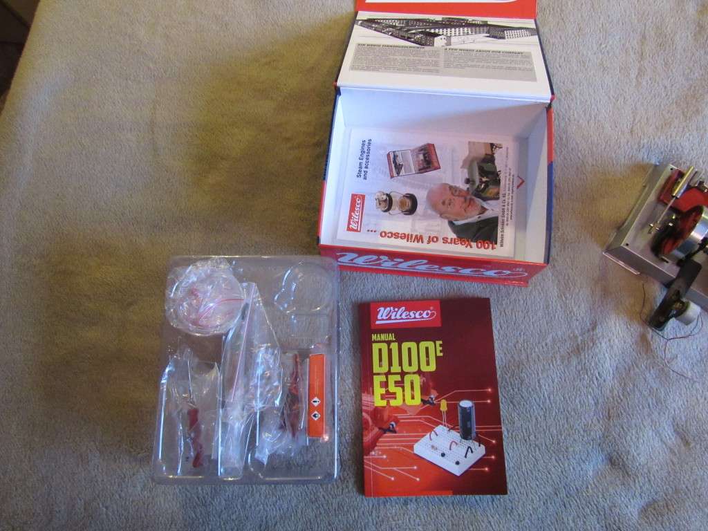 WILESCO D100E live steam engine