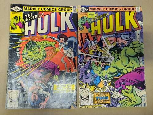 29 Incredible Hulk Comics