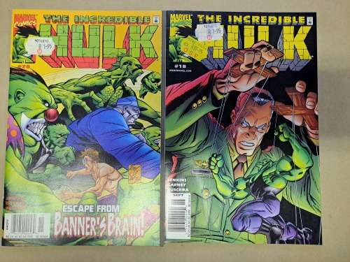 29 Incredible Hulk Comics