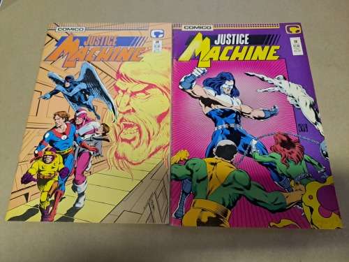 Justice & Justice Machine Comics