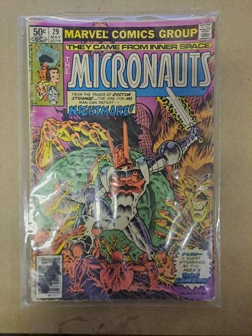 Micronauts - 1 Vintage comic - Clearance sale