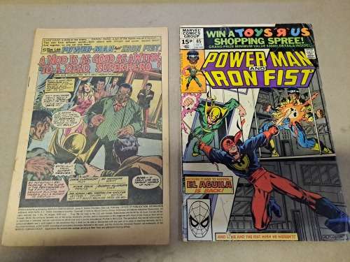 Power Man & Iron Fist - 2 Vintage Comics