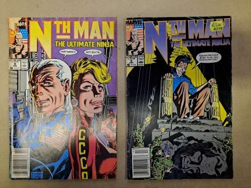 Nth Man - 2 Comics