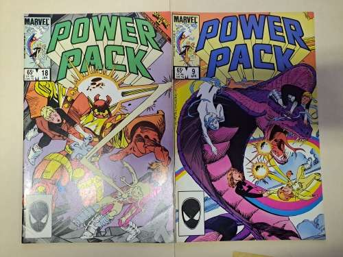 Power Pack + Power Man & Iron fist - 7 Comics