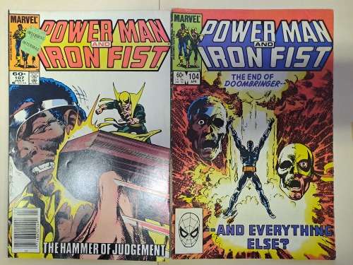 Power Pack + Power Man & Iron fist - 7 Comics