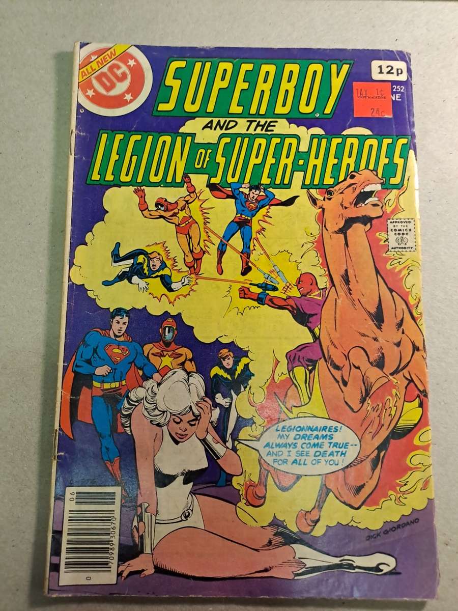 Superboy and the Legion of Super-Heroes - 2 Vintage Comics