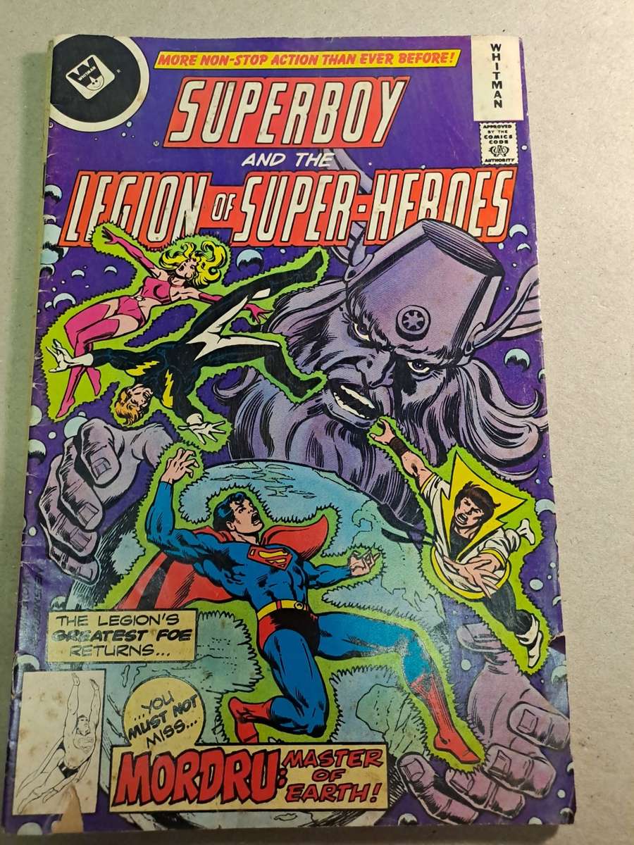 Superboy and the Legion of Super-Heroes - 2 Vintage Comics
