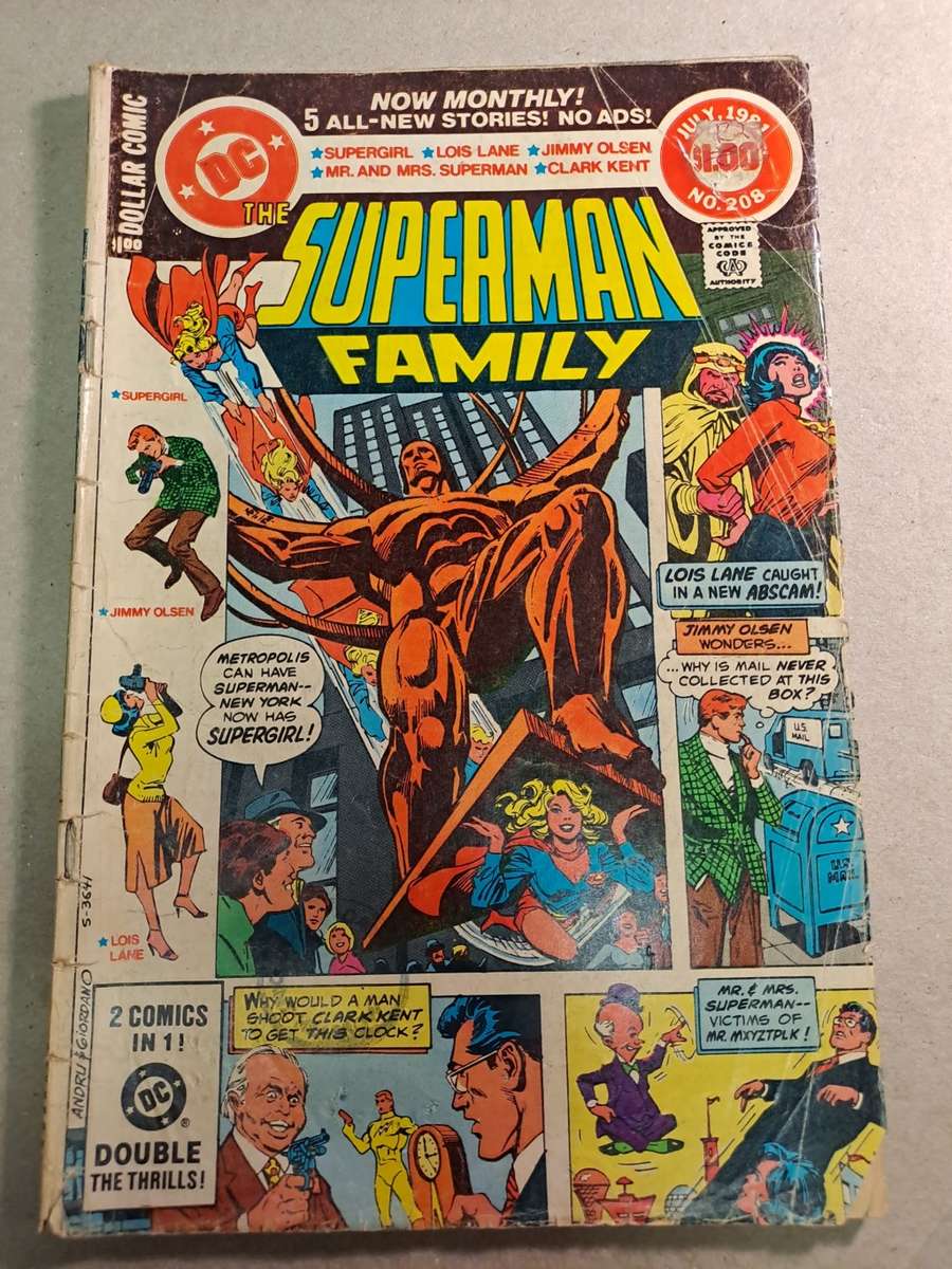 Superman Family - vintage comic