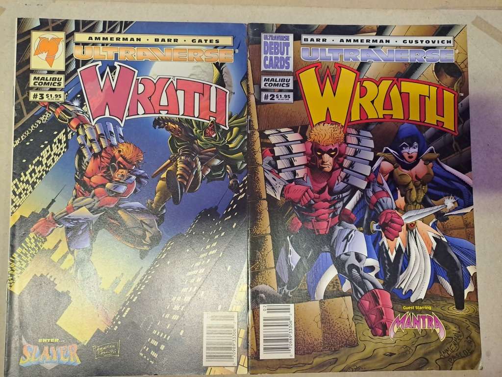 Wrath - 3 Comics