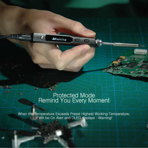 MINI TS100 Digital Programmable Soldering Iron