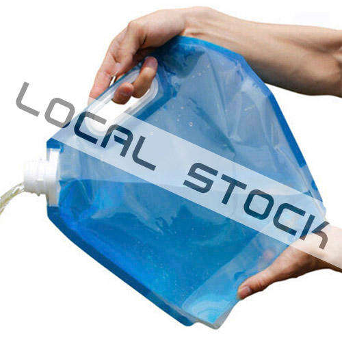 *LOCAL STOCK* 5L Portable Folding Water Camping Carrier Bag