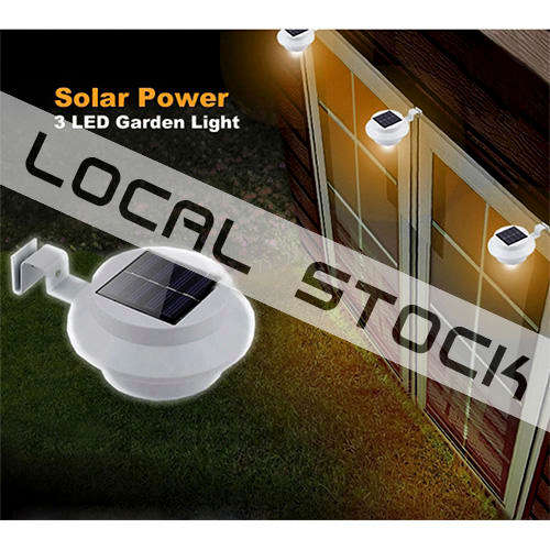 Solar Powered LED Fence Wall Light for Outdoor Garden Lobby Pathway Landscape Lamp