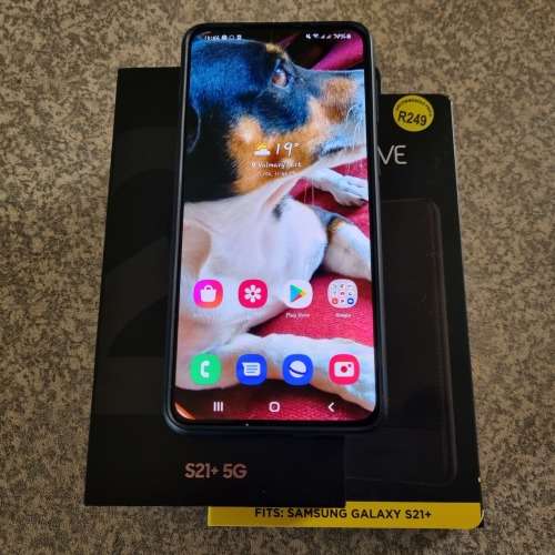 Samsung Galaxy S21 Plus 256GB | 8GB | 5G - Black + Body Glove Cover Free (Late Listing)