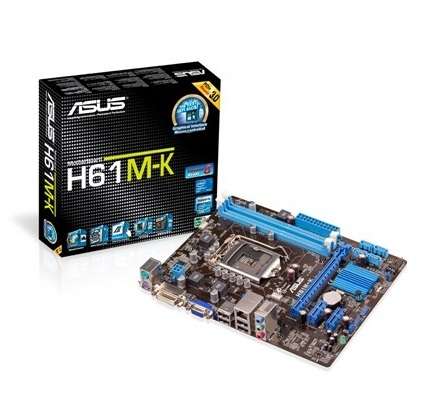 Asus H61M-K All-in-one LGA1155 Ivy Bridge Micro-ATX Motherboard (New)