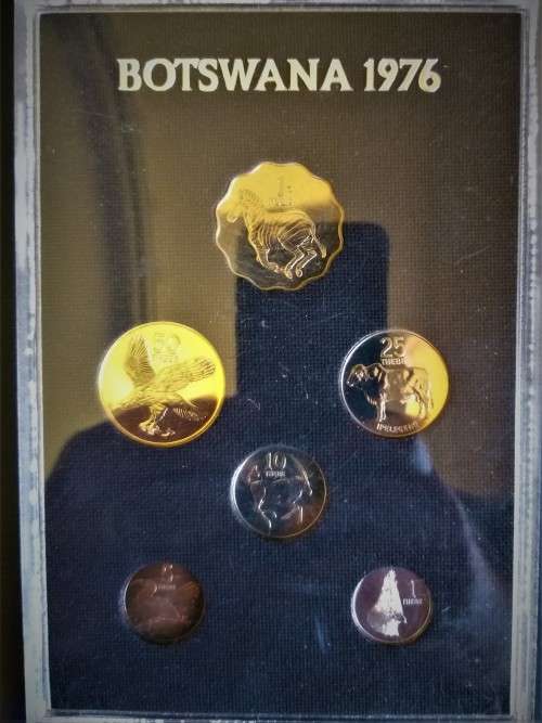 1976 BOTSWANA COIN SET