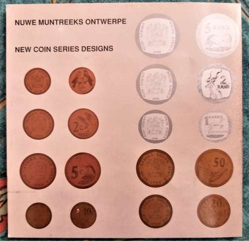 1989 NEW COIN PATTERN OF SOUTH AFRICA