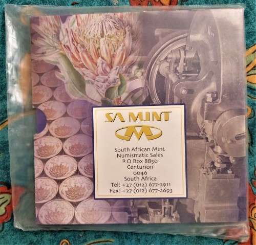 1998 SOUTH AFRICAN COIN SET. STILL SEALED