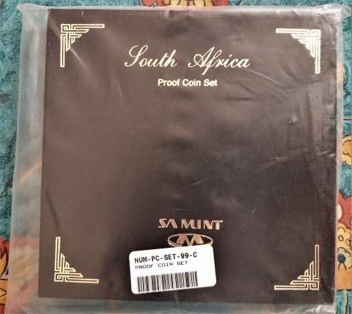 1999 SOUTH AFRICAN COIN SET. STILL SEALED