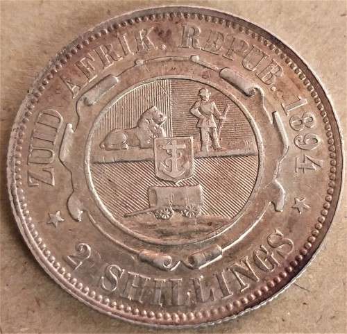 1894 ZAR 2 SHILLING